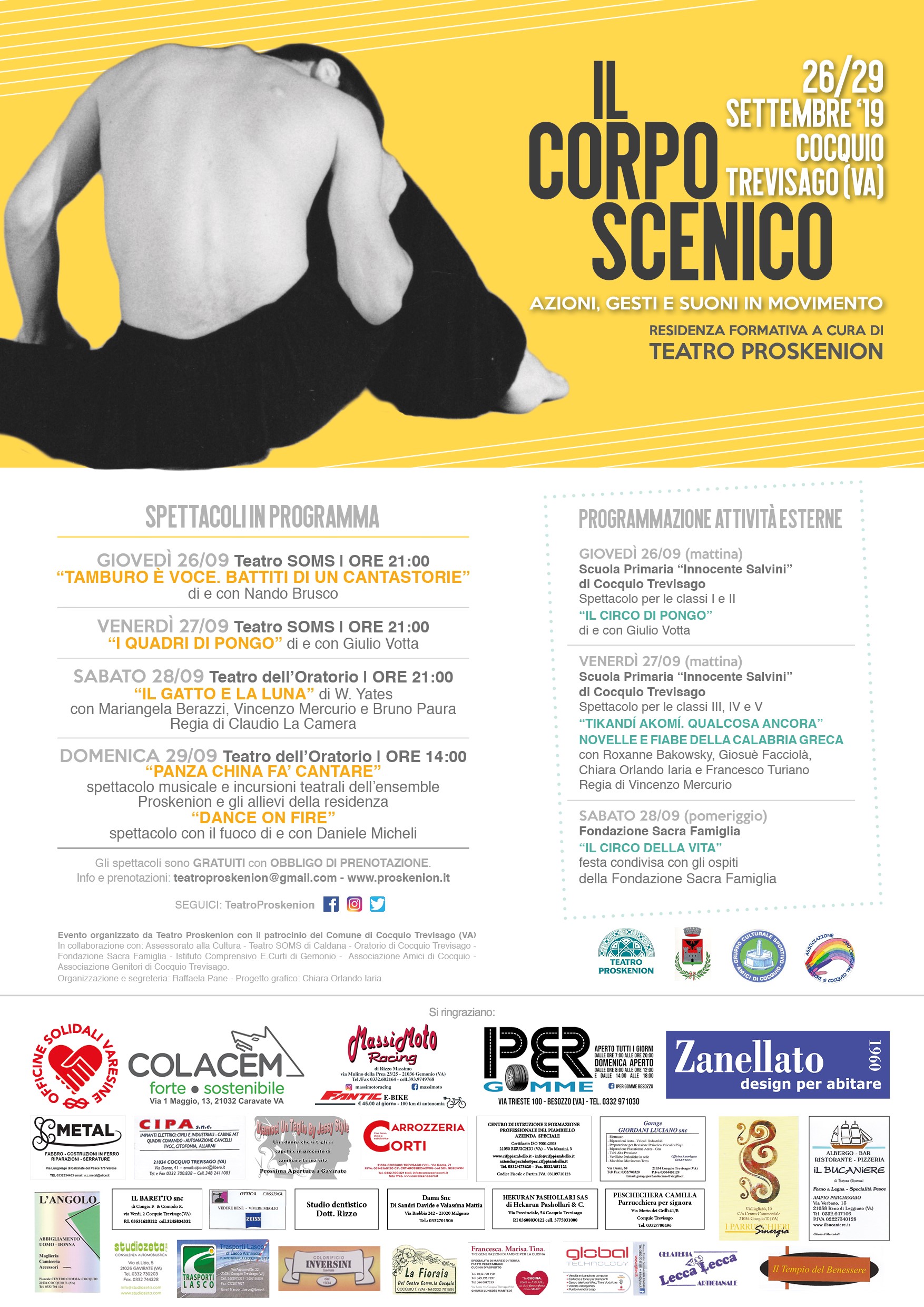 Il Corpo Scenico 26 29.09.2019